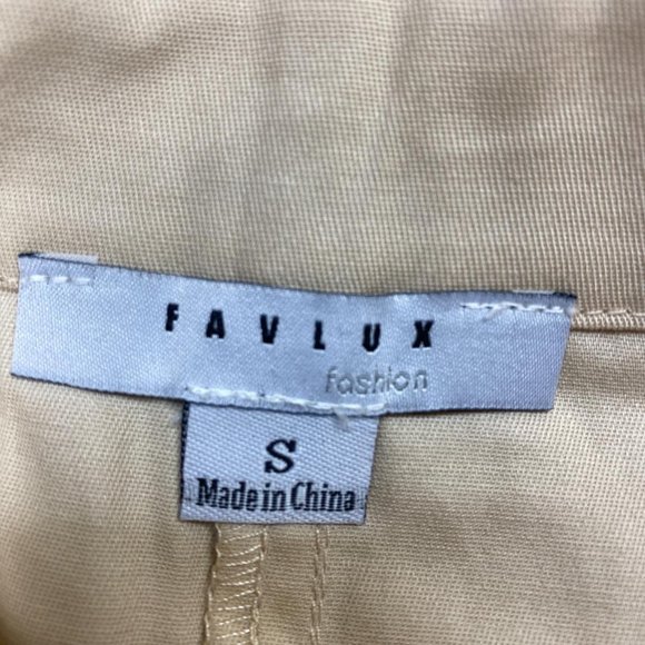 Khaki Button Up Mini Skirt - Picture 2 of 4